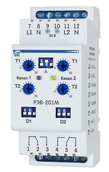 Реле времени РЭВ-201М Новатек-Электро
