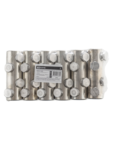 Соединитель (гильза) кабельный, болтовой, луженый 4СБЛ-150/240-10кВ TDM