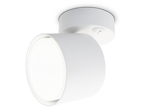 Накладной спот с выключателем TA132 WH белый GX53 max 12W D79*134*D84 Ambrella Light