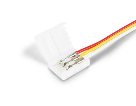 Соединитель гибкий односторонний для светодиодной ленты 2835 12/24V (3 конт.) 150 мм GS7151 (5шт) Ambrella Light