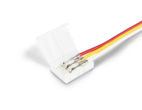 Соединитель гибкий односторонний для светодиодной ленты 2835 12/24V (3 конт.) 150 мм GS7151 (5шт) Ambrella Light