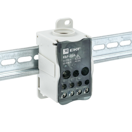 Блок распределительный КБР на DIN-рейку и монтажную панель 250A PROxima EKF