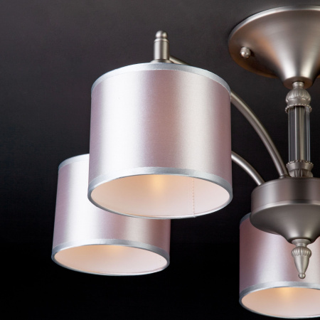 Классическая люстра 5*E14 40Вт сатинированный никель IP20 Adagio (60080/5 сатин-никель) Eurosvet