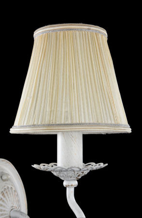 Бра 1*E14 60Вт Белый с Золотом IP20 Susie FR3403-WL-01-WG Freya