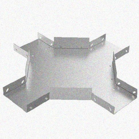 Лоток крестообразный замковый перфорированный КМЗ 200х65 УХЛ1, оцинкованный лист S1,0