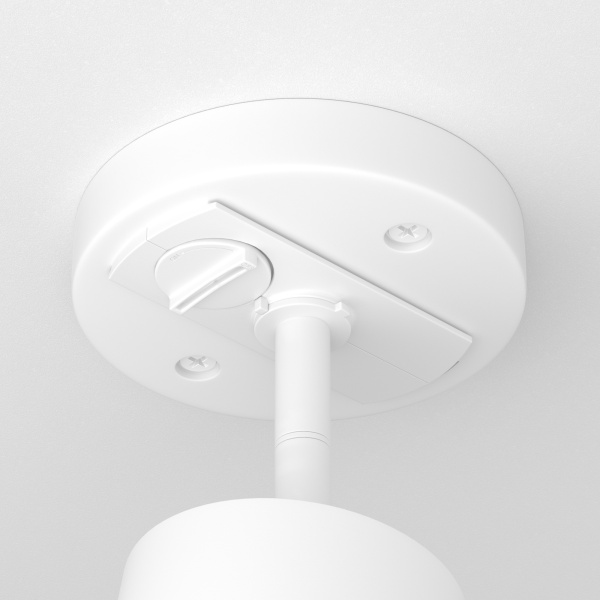 Шинопровод накладной 100мм Белый Single phase track system Unity TRA010-1-BS-W Technical