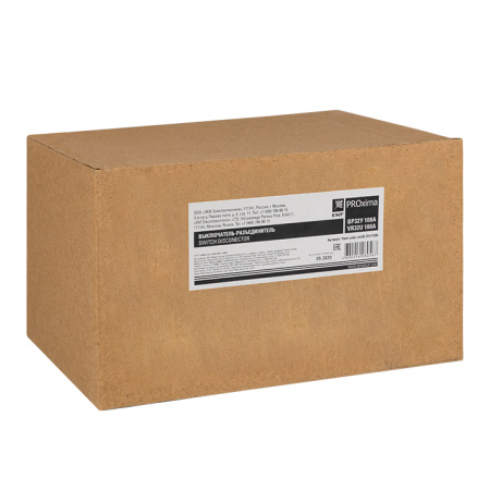 Выключатель-разъединитель ВР32У-31В71250 100А 2 направ, с д/г камерами съемная левая/правая рукоятка MAXima PROxima EKF