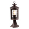 Ландшафтный св-к на столб E27 1*60W IP44 MAVRET темно-коричневый/стекло ODEON LIGHT