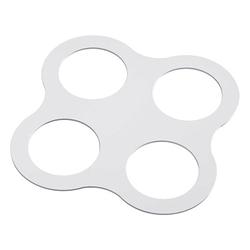 Рамка декор.к арт.357585-357587,357589,357909-357910 METIS белый H NOVOTECH