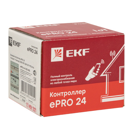 Контроллер базовый ePRO 24 удаленного управления 6вх\4вых 230В WiFi GSM PROxima EKF
