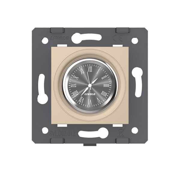 Часы механические, цвет золотой (механизм) Livolo