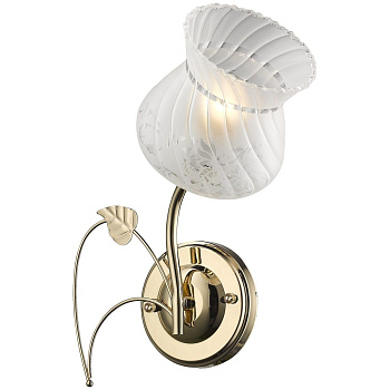 Бра Золото/Белый E27 1*60Вт 729-301-01 VELANTE