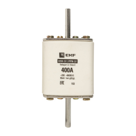 Плавкая вставка ППН-37 400/400А габарит 2 PROxima EKF