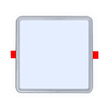 LP-21 Светодиодная панель встраиваемая с регулировкой под посадочное отверстие, 15Вт, 230В/50Гц, 1200лм, 6500К, 175х175х24мм, квадратная, драйвер на к