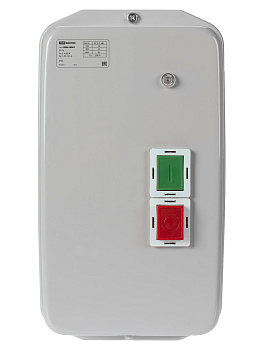 Контактор КМН48062 80А в оболочке с индикатором Ue=220В/АС3 IP54 TDM