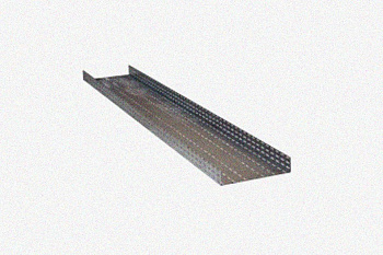 Лоток глухой ЛМГ 600х200х2000 УТ1,5, оцинкованный лист S1,5