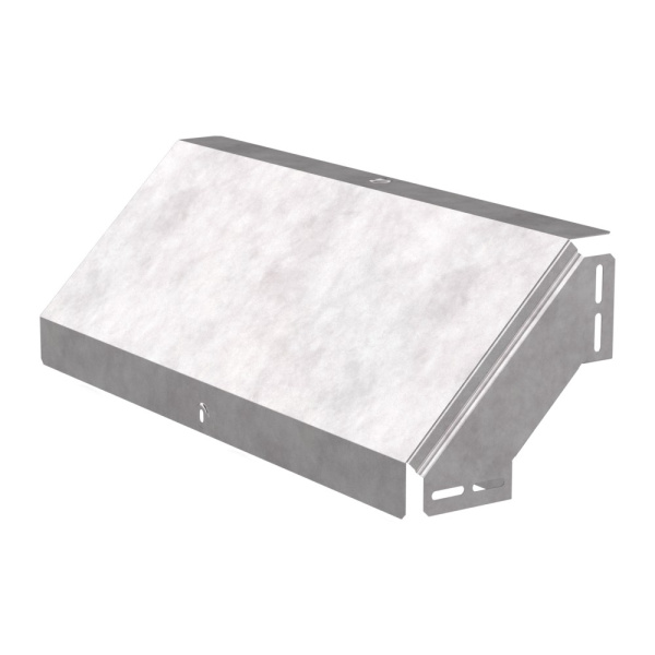 Угол вертикальный внешний 90 градусов с крышкой Стандарт 600х100 Промрукав