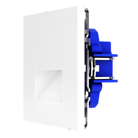 Подсветка светодиодная встраиваемая Voltum S70, (белый глянцевый)