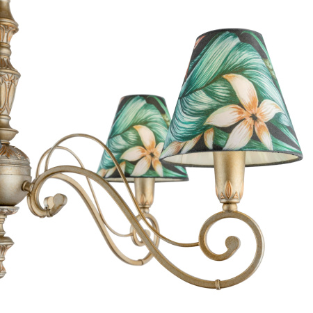 Люстра 5*E14 40Вт Золото Антик IP20 Provence 12 E3-05-H-LMP-O-12 Maytoni