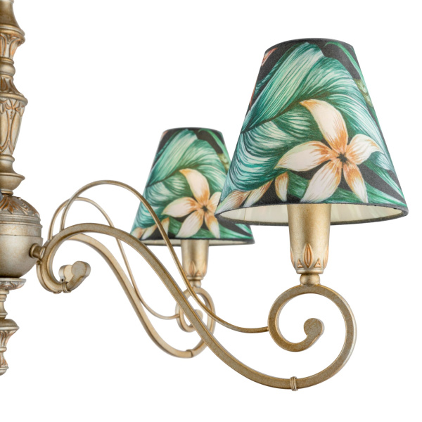 Люстра 5*E14 40Вт Золото Антик IP20 Provence 12 E3-05-H-LMP-O-12 Maytoni