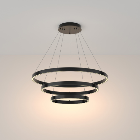 Подвесной светильник LED 115Вт Черный IP20 Rim MOD058PL-L100B3K Maytoni