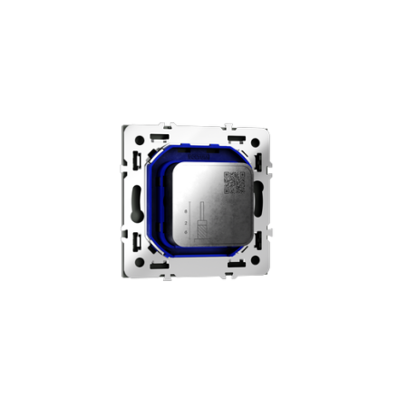 Розетка телевизионная встраиваемая Voltum S70 оконечная TV+SAT, (титан)