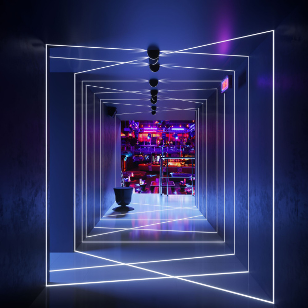 Светодиодный светильник 9Вт 4000К черный IP54 TECHNO (a049995) Elektrostandard