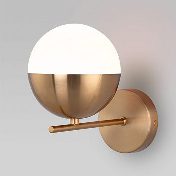 Бра в стиле лофт 1*E27 60Вт латунь IP20 Nuvola (70129/1 латунь) Eurosvet