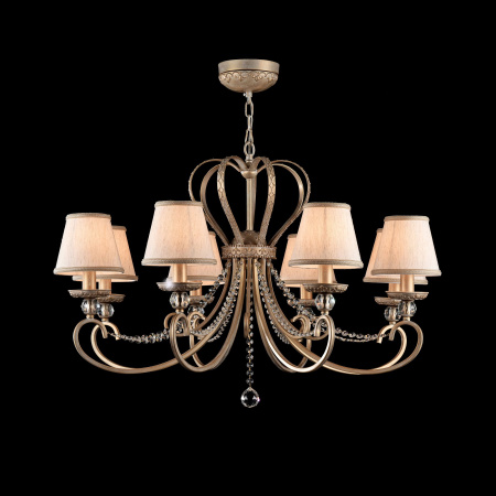 Люстра 8*E14 40Вт Золото IP20 Livorno RC144-PL-08-WG Maytoni