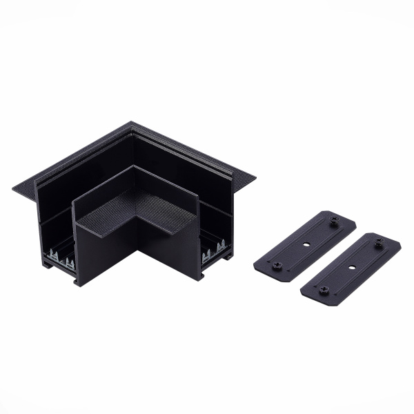 Угол-соединитель для встраиваемого шинопровода Skyline 220 Черный ST021.422.14 ST LUCE