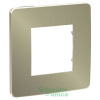 Unica Studio Рамка универсальная 1 пост . бронза/бежевый IP21 Schneider Electric