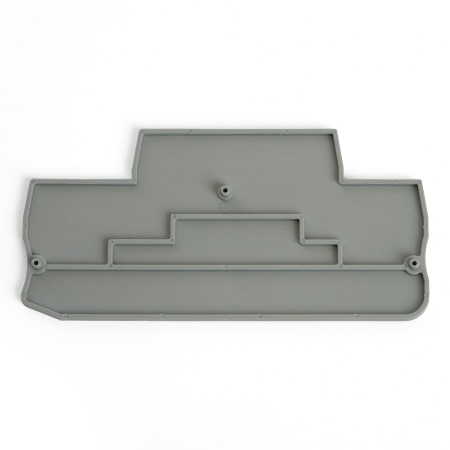 LD563-1-40 Торцевая заглушка для ЗНИ LD555 4 мм² (JXB ST 4), серый STEKKER