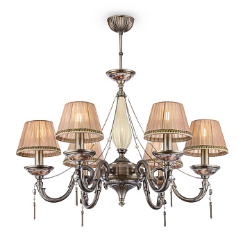 Люстра 6*E14 40Вт Бронза IP20 Demitas RC024-PL-06-R Maytoni