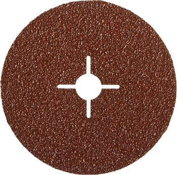 Круг шлифовальный "ПРОФИ" фибровый, для УШМ, P24, 125х22мм, 5 листов ЗУБР