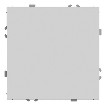 Заглушка (механизм), серия Эмили, белый фарфор, soft touch, RST00-5116-01 STEKKER