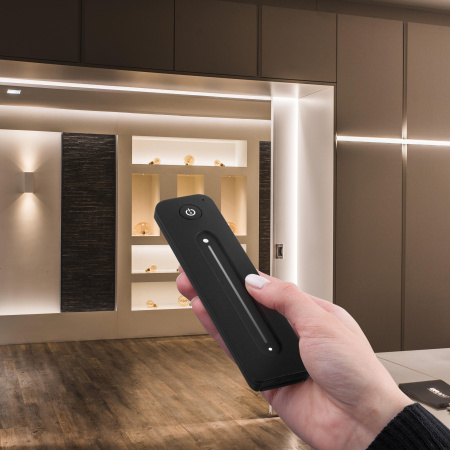 Пульт дистанционного управления RC003 для монохромной светодиодной ленты 12/24V черный IP20 (a057643) Elektrostandard