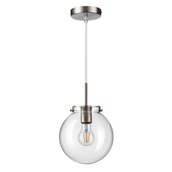 Подвес E27 60W 220V TREVOR никель LUMION