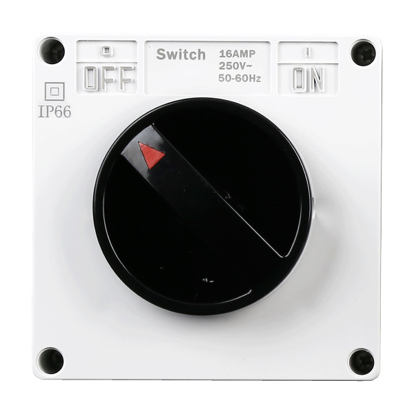 Donel Выключатель поворотный, открытой установки, серый, IP66, серия (тип) DIP66