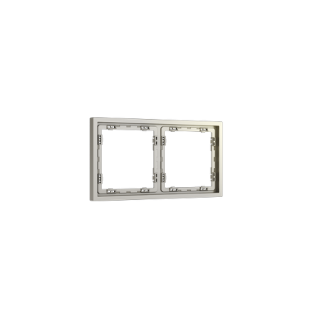 Рамка пластиковая Voltum S70 на 2 поста, (шелк)