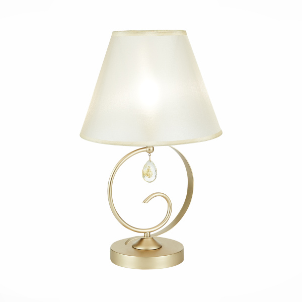 Прикроватная лампа Шампань/Шампань E14 1*40Вт SLE111404-01 EVOLUCE