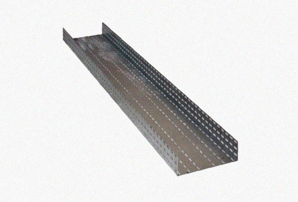 Лоток перфорированный ЛМ 150х65х2000 УТ1,5, горячее цинкование, S1,0
