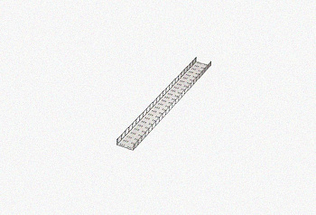 Лоток замковый перфорированный ЛМЗ 150х80х2000 УТ1,5, оцинкованный лист, S1,0