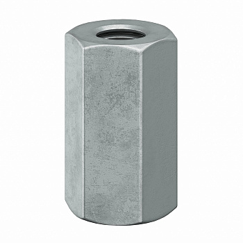 Соединительная гайка М10х30, горячеоцинкованная DKC