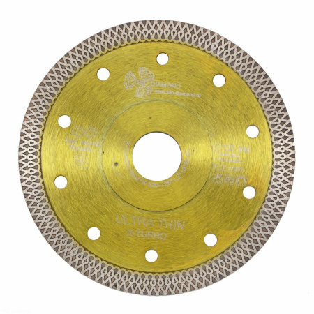 Диск алмазный отрезной 115*22,23*1,2 Ultra Thin X-Turbo UTX510 Trio-Diamond