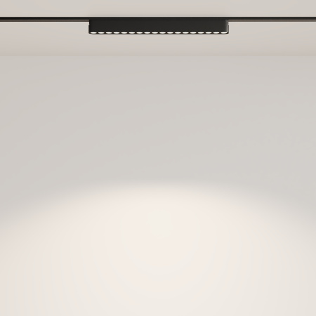 Трековый светильник LED 16Вт Черный IP20 Magnetic track system Radity TR082-1-18W4K-M-B Technical Maytoni