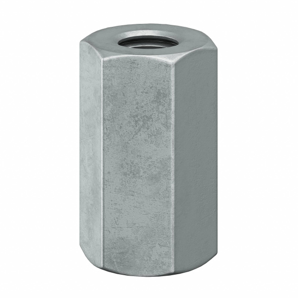 Соединительная гайка М10х30, горячеоцинкованная DKC