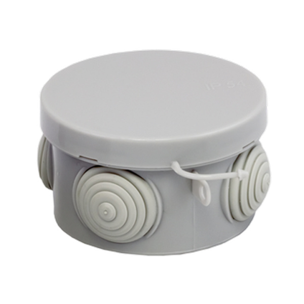 Коробка распределительная КМР-040-038 с крышкой наружная (65х40) 4 мембранных ввода IP54 PROxima EKF