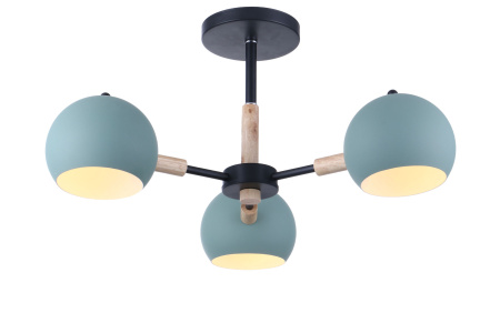 Потолочный светильник 3*E14 40Вт Черный IP20 Trisha FR5032CL-03B Freya