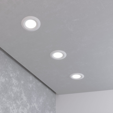 Встраиваемый точечный светильник GU10 белый IP20 (a053331) Elektrostandard