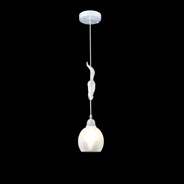 Подвесной светильник 1*E14 60Вт Белый IP20 Squirrel FR5010PL-01W Freya